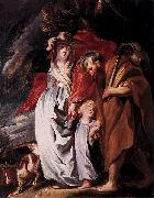 Jacob Jordaens Return of the Holy Family from Egypt painting